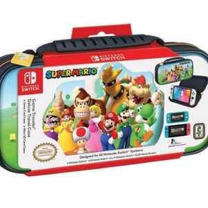 Nintendo Switch Game Traveler Deluxe Travel Case - Super Mario. New, sealed.